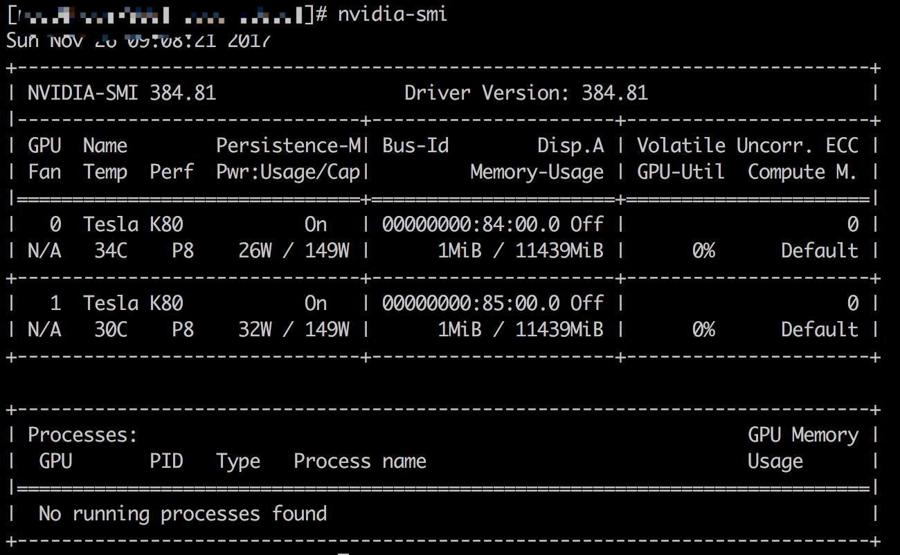 nvidia-smi