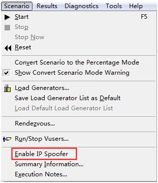 loadrunner <wbr>场景设计-IP <wbr>Spoofer-多ip负载生成器(Windows平台)