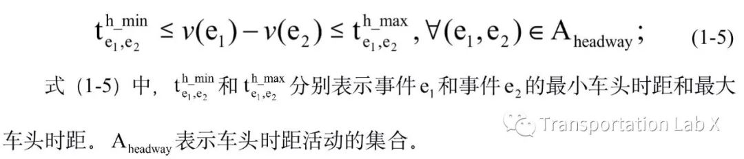 地铁时刻表建模之事件-活动网络模型(一)