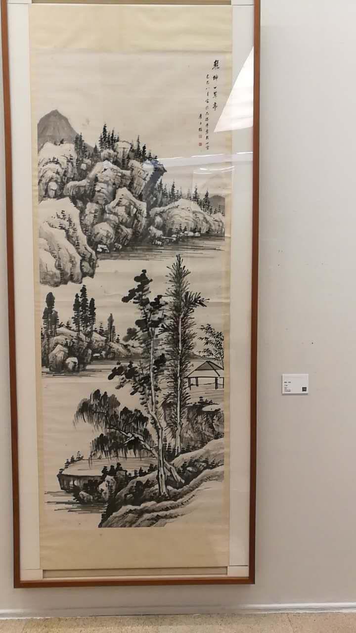 由于总是在看画，所以这博客写的不免有些臃肿，然而忍不住啊，这画说实在初看没什么感觉，然而一看名字，乾坤一草堂，再看画面，以草堂为中心顿感草堂之简与画面自然映照，一种我描述不好的美感与心中产生。