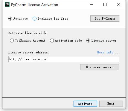 PyCharm License Activation