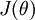 \\textstyle J(\\theta)