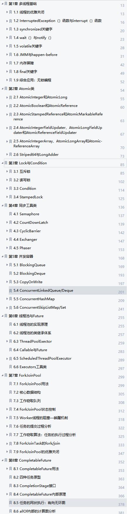 有了阿里人的并发图册+JDK源码速成笔记，我终于不慌内卷了