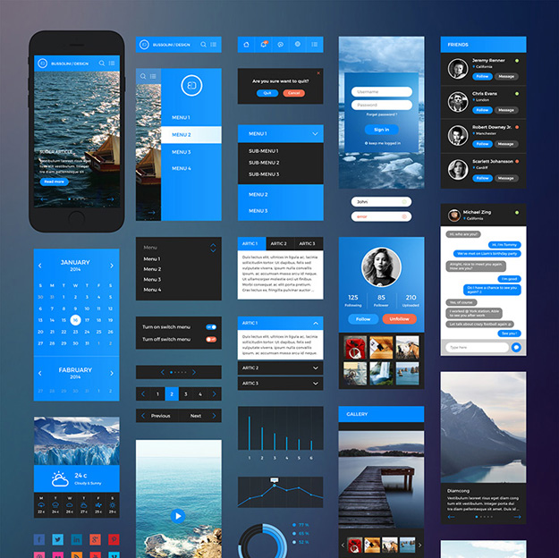 iphone6 ui kit