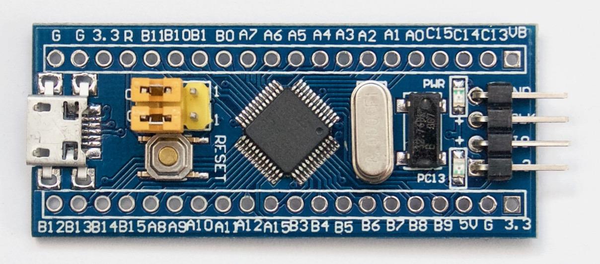 ▲ 图1-1 基于STM32的Arduino的开发板