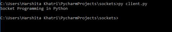Python-Edureka中的client2-Socket编程