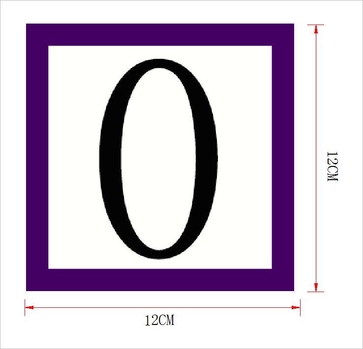 ▲ 图1-2 带有紫色边框的数字