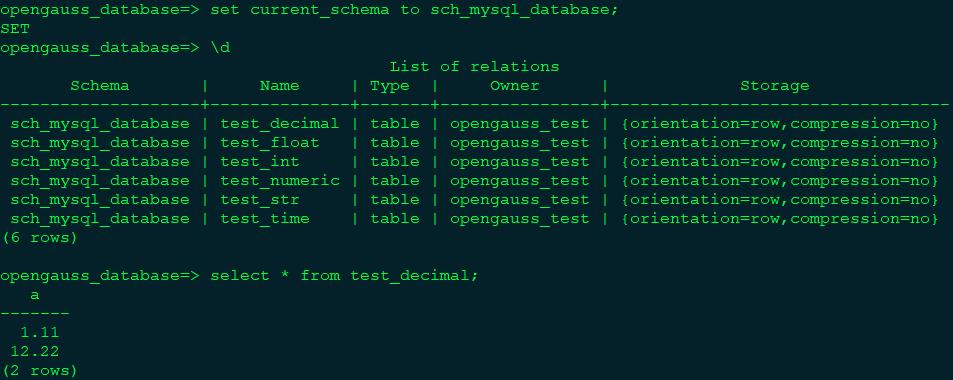 如何使用pg_chameleon迁移MySQL数据库至openGauss