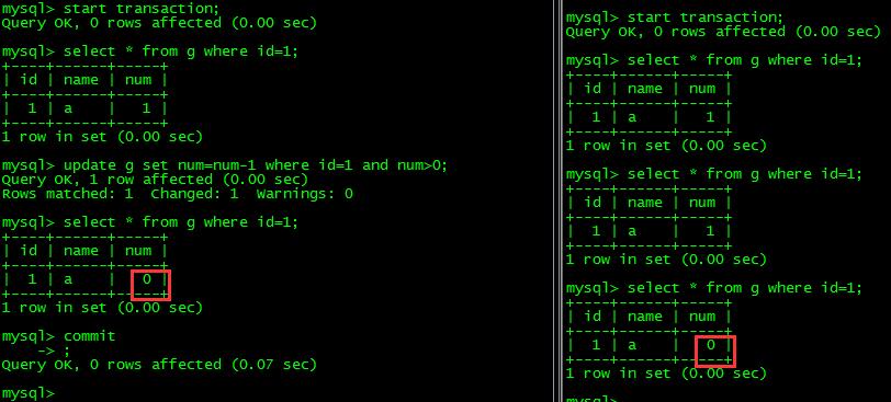 事务隔离机制原理深入分析以及MySQL不同隔离级别分场景下实验对比