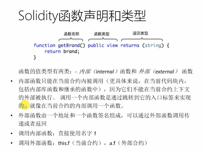 函数声明和类型