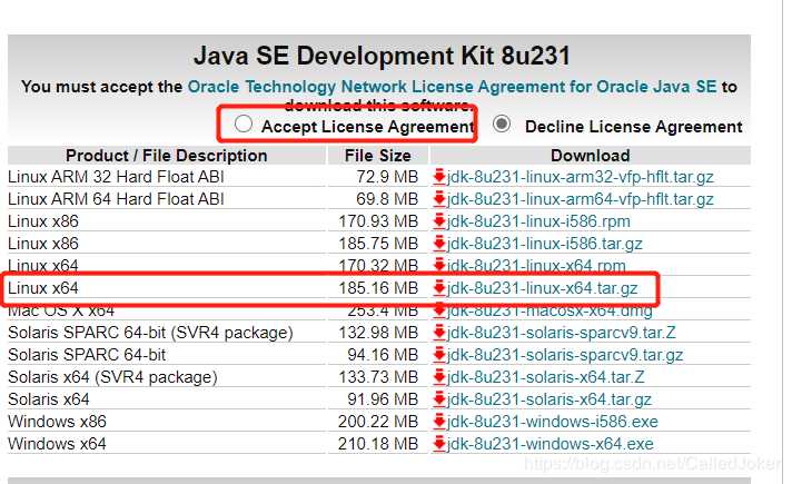 jdk download fro linux