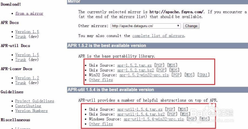 Linux系统下Apache2.4.17的安装过程