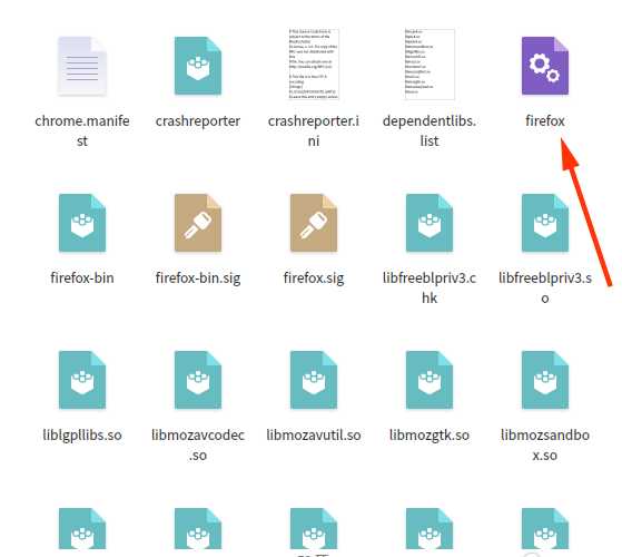Firefox二进制文件