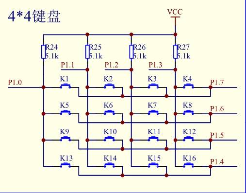 单片机键盘扫描方法两种 - 蓝调 - 蓝调电子