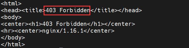 运维排查篇 | 访问nginx出现403错误