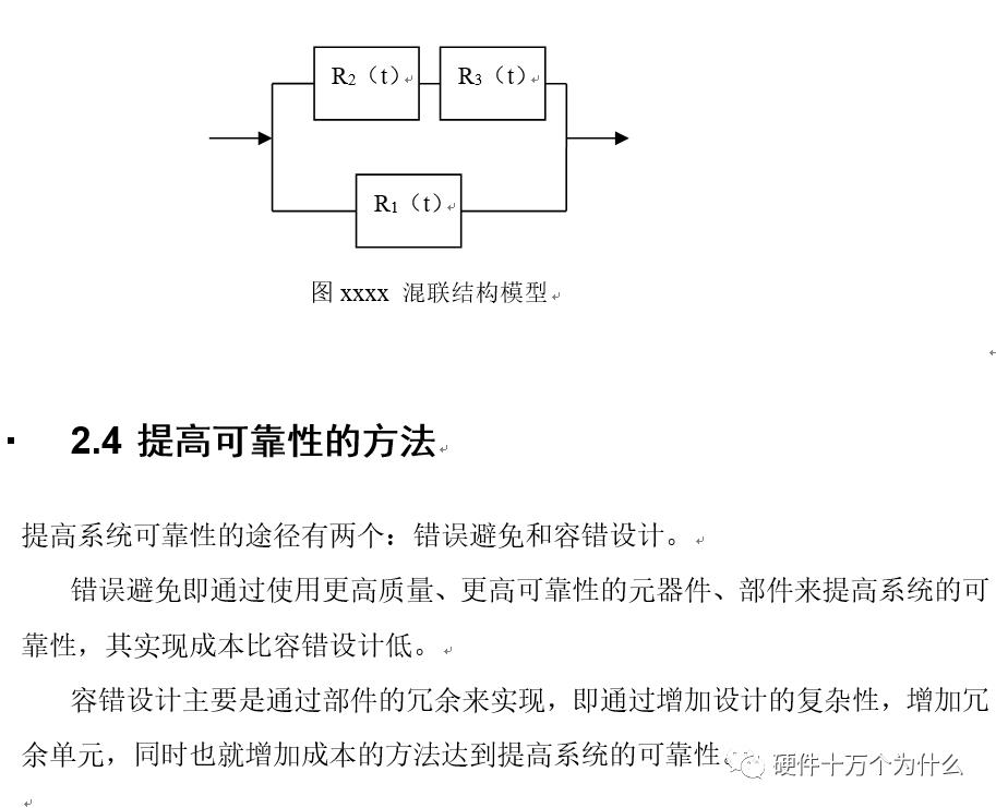 硬件系统的可靠性设计（上）