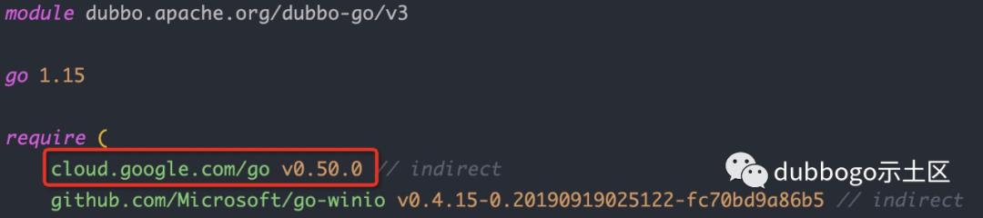 dubbo-go v3 版本 go module 踩坑记