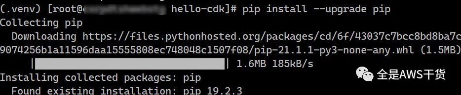 AWS CDK IaC 基础设施即代码 代理环境下安装配置 (Python)