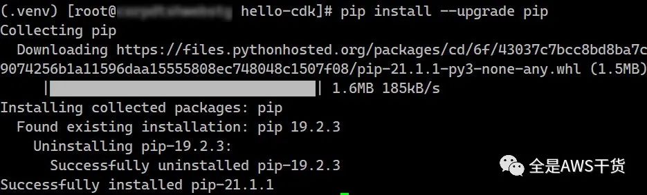 AWS CDK IaC 基础设施即代码 代理环境下安装配置 (Python)