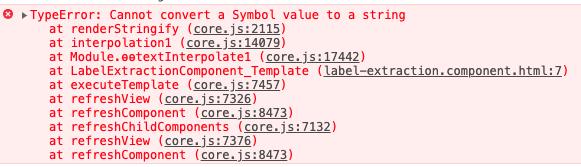 Symbol转换为String类型报错