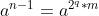 a^{n-1}=a^{2^{q}*m}