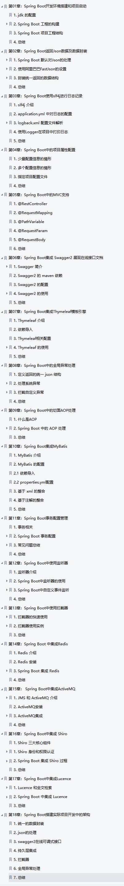 真香！SpringBoot+SpringCloud全套脑图+学习笔记+大厂面试题