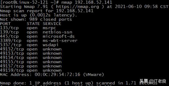 网络扫描神器Nmap常用操作方法详解以及使用脚本爆破telnet密码