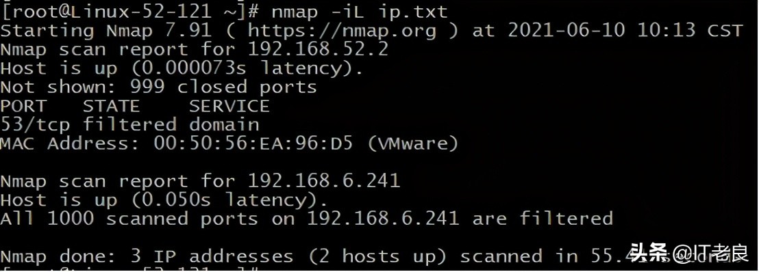 网络扫描神器Nmap常用操作方法详解以及使用脚本爆破telnet密码