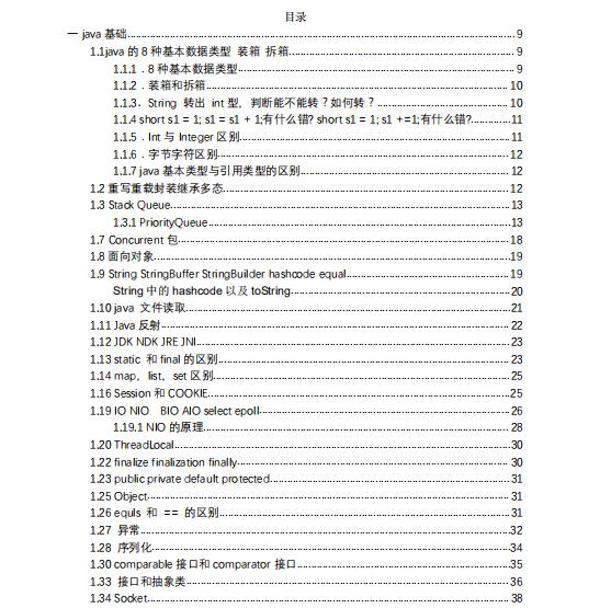 收下了，这份面试文档简直无敌了，带你轻松吊打面试官（附pdf）