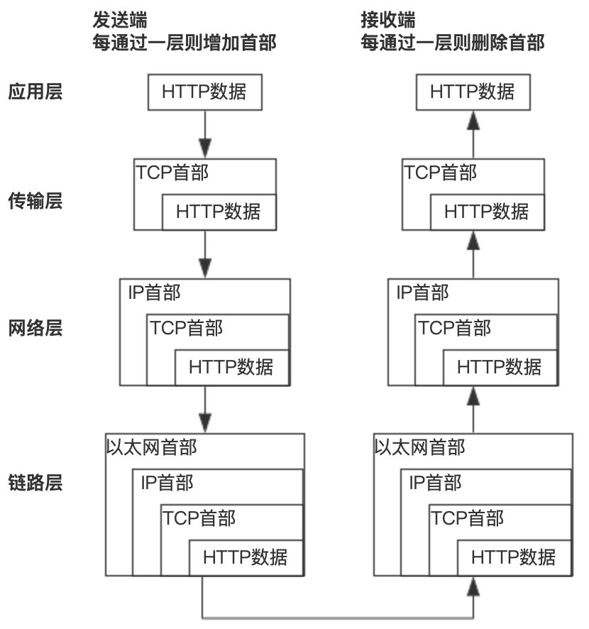 TCP/IP概念层模型