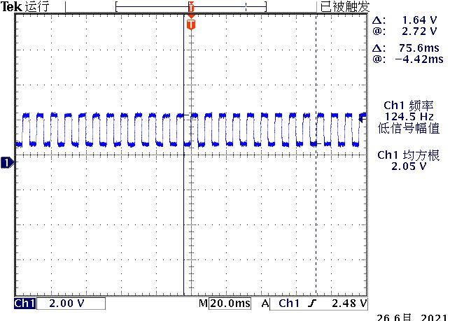 ▲ 图2.2.3 测量放大后的波形