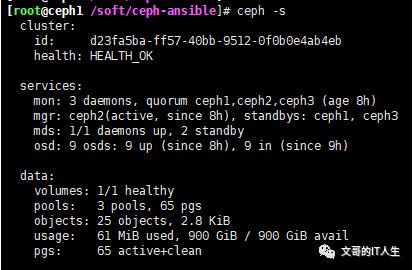 centos 8通过ceph-ansible快速部署ceph16（pacific）