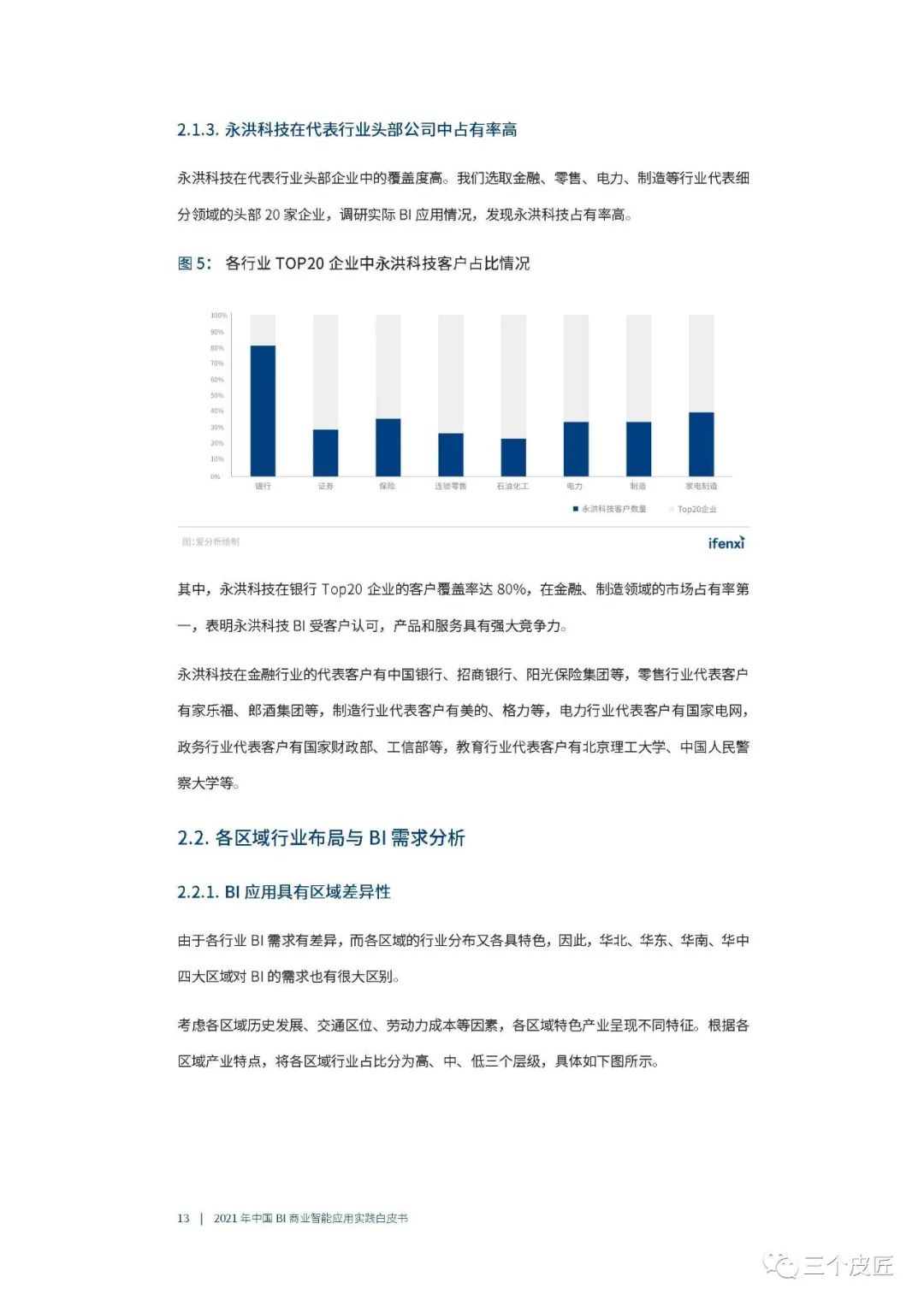 爱分析：2021年中国BI商业智能应用实践白皮书