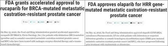 ​【2021 ASCO 精解】ATM突变和BRCA2突变的mCRPC患者对紫杉醇和PARP抑制剂治疗反应的差异