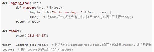 Python装饰器的前世今生！