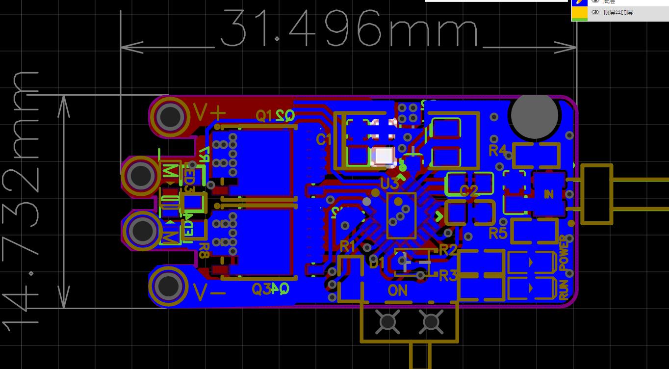 ▲ 在立创EDA上的开源的Mini-Motor Driver