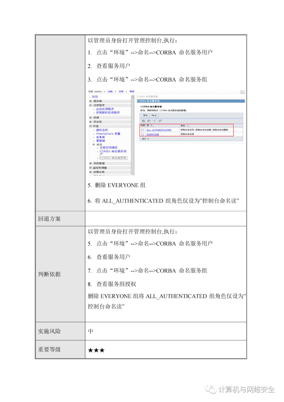 VIP专享 | HW：WebSphere系统安全加固规范