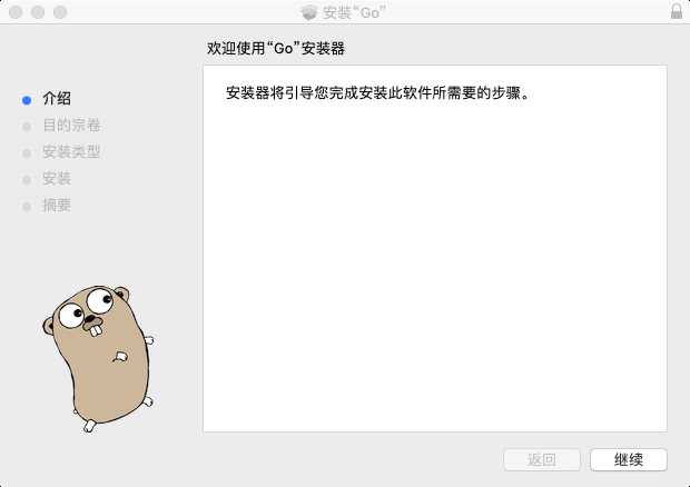 欢迎使用Go安装器