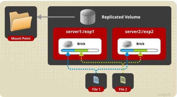 Replicated volume