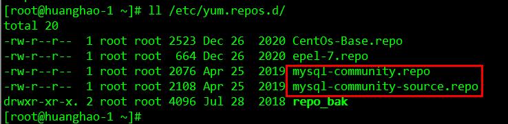 一文带你centos7下yum安装部署mysql5.7版本