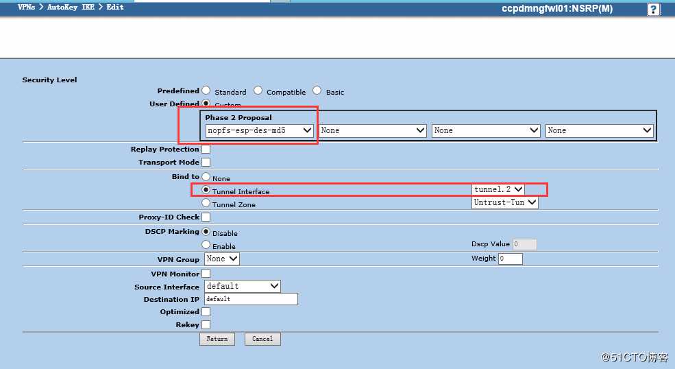 基于虚拟隧道的IPsec -华三 MSR26 路由器对接Juniper SSG