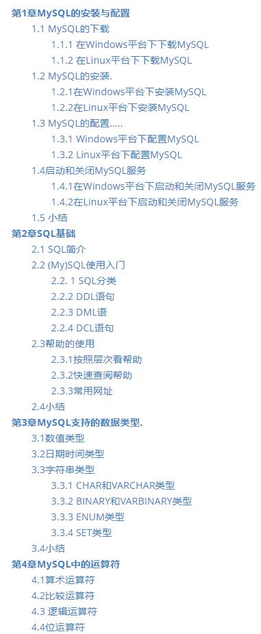 首发10万字Mysql实战文档，几乎涵盖你需要的所有操作｜超清PDF