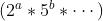 (2^a * 5^b * \\cdots )