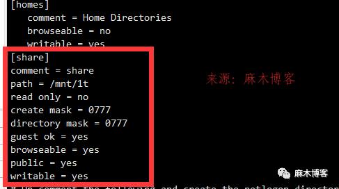 记录树莓派4B基于CENTOS7搭建局域网SMB(SAMBA）步骤