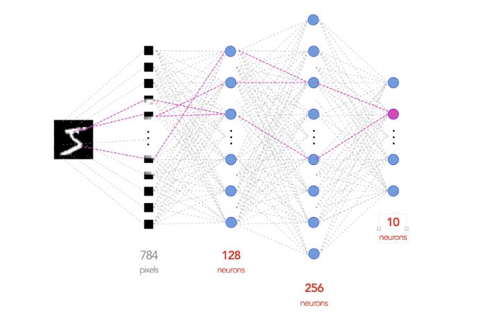 3-layer network (illustration by: William Falcon)