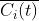 \\overline{C_{i}(t)}