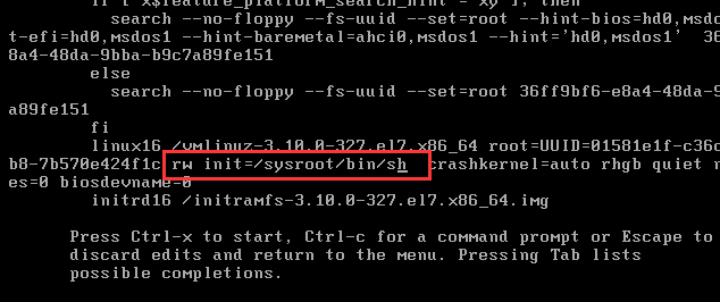 CentOS7如何破解root密码