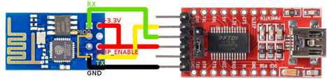 esp8266 刷固件跳线