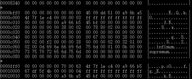 mysql 的一行记录是怎么存储的？