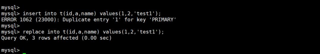 MySQL insert